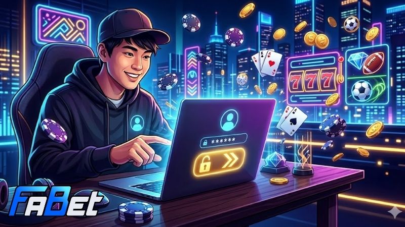 Quy trình thực hiện Đăng Nhập FABET an toàn trên mọi thiết bị